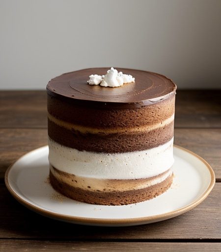 Marshmallow Layer Cake :::Gwhp32 A recipe image