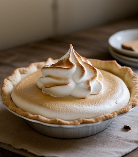 Marshmallow Meringue Pie recipe image
