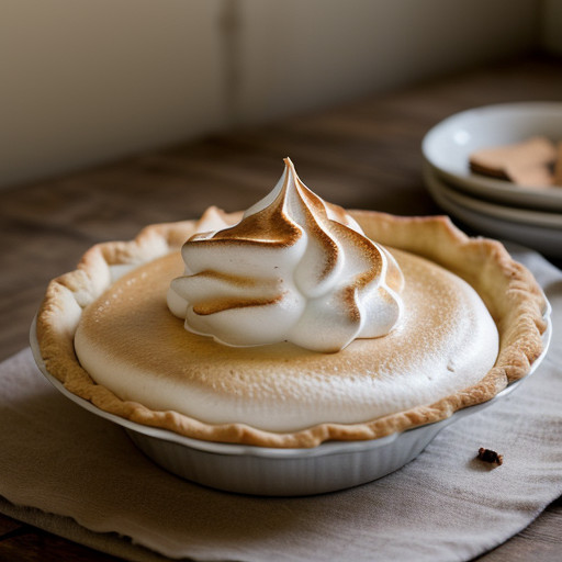 Marshmallow Meringue Pie recipe image
