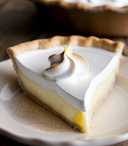Marshmallow Meringue Pie recipe image