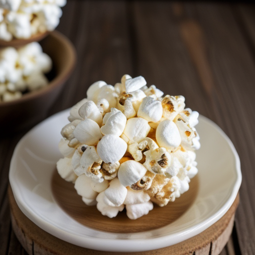Marshmallow Popcorn Balls recipe image