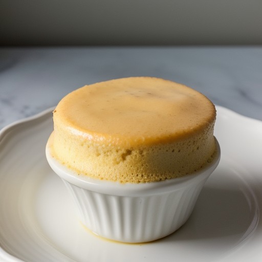 Mary Tyler Moore's Simple Applesauce Souffle and Topping recipe image