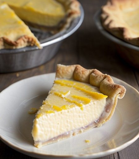 Mary's Raisin Cream Pie recipe image