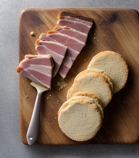 Masa Biscuits With Ham & Green Chile Gravy recipe image