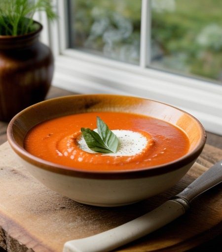 Mascarpone Tomato Soup recipe image