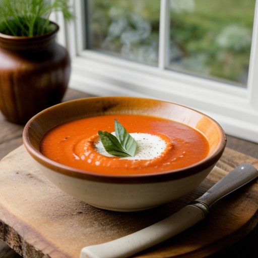 Mascarpone Tomato Soup recipe image