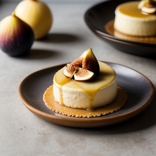 Mascarpone With Wafers~ Caramelised Fresh Fig recipe image