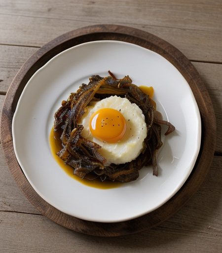 Mashed Potatoes With Caramelized Onions & Cab recipe image