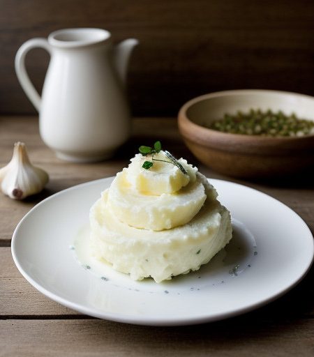 Mashed Potatoes With Garlic recipe image