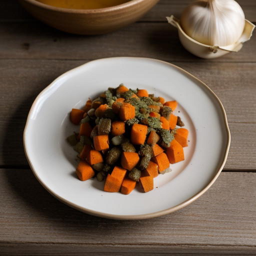 Mashed Root Vegetables With Sweet Garlic (L A recipe image