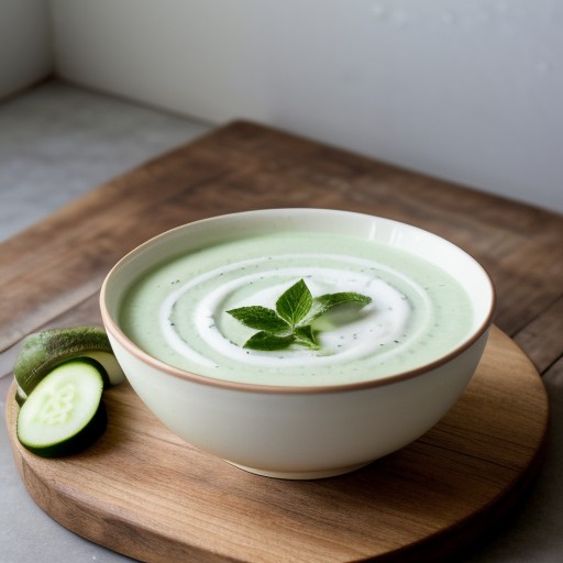 Maste Kheyar (Cold Cucumber-Yoghurt Soup recipe image