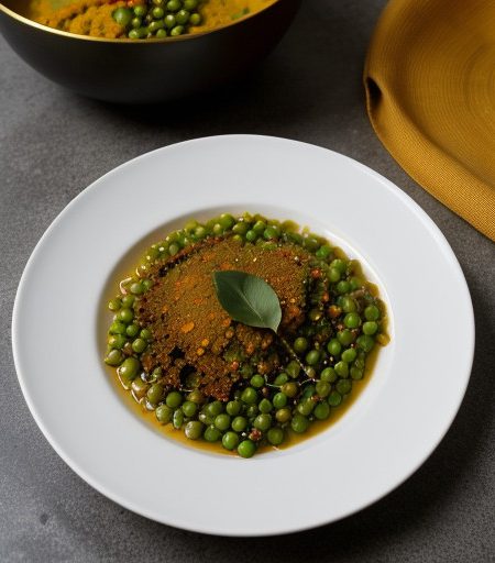 Matar Dal Shorshe Diyea recipe image