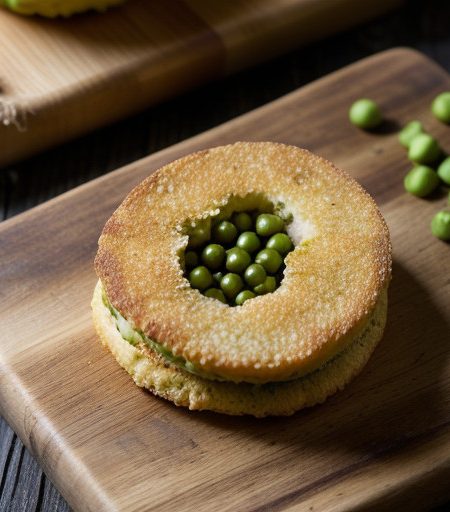 Matar Kochuri (Fried Bread Stuffed With Peas recipe image