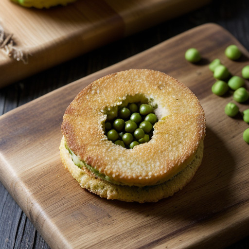 Matar Kochuri (Fried Bread Stuffed With Peas recipe image