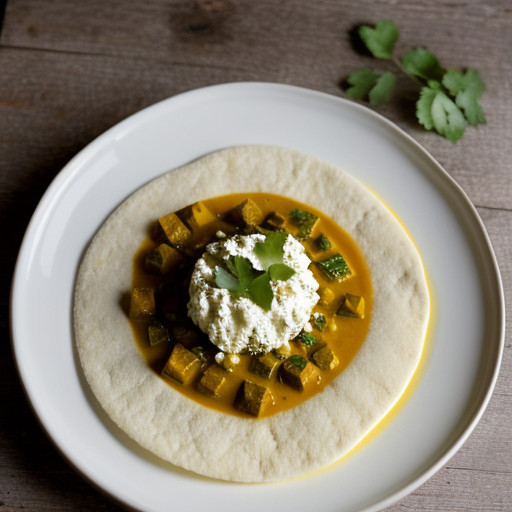 Matar Paneer (Fresh Cheese recipe image