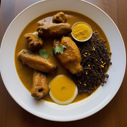 Matt's Honey Curry Chicken Wings recipe image
