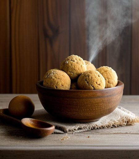 Matzo Balls in Tom Yam Broth recipe image