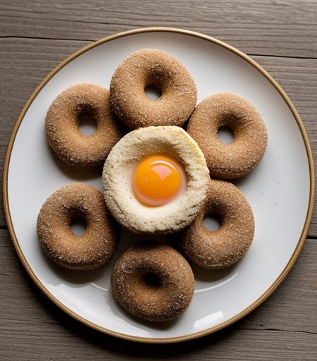 Matzo Meal Doughnuts recipe image