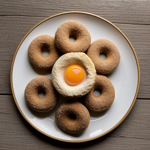 Matzo Meal Doughnuts recipe image