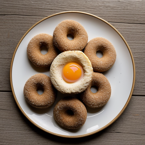 Matzo Meal Doughnuts recipe image