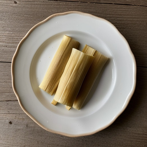 Maya Corn & Bean Tamales recipe image