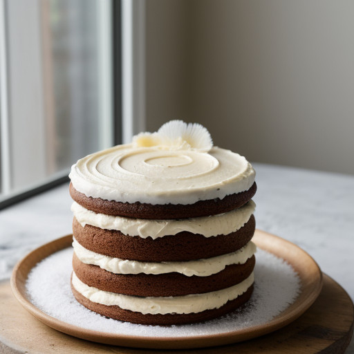 Mayonnaise Cake With Frosting recipe image