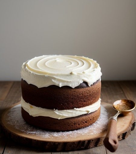 Mayonnaise Spice Cake recipe image