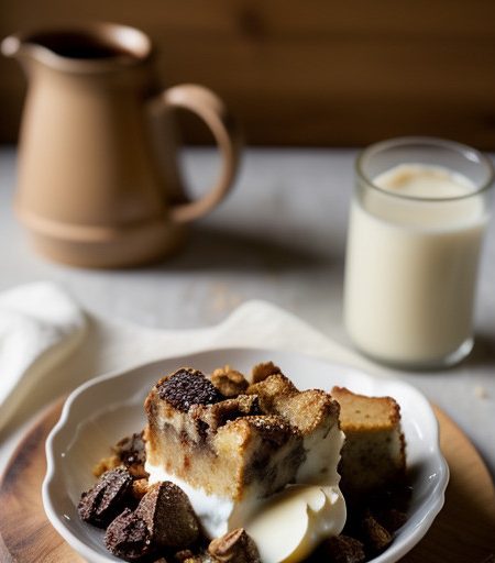 Mc Praline Bread Pudding recipe image