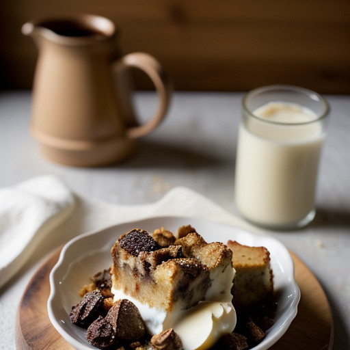 Mc Praline Bread Pudding recipe image