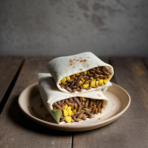 McDougall Bean and Rice Burritos recipe image