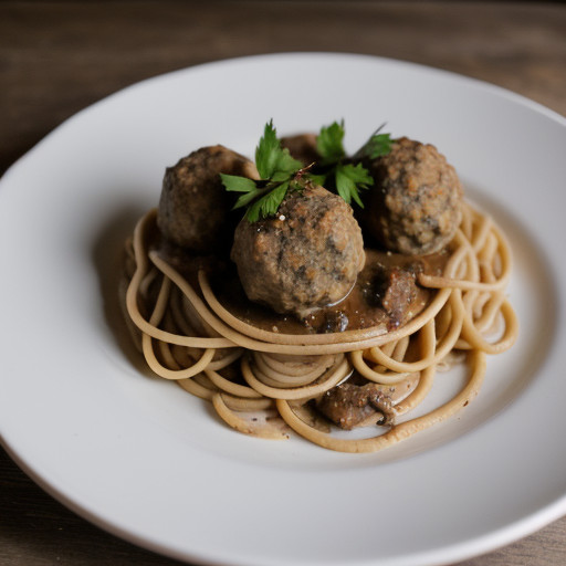 Meat Balls Stroganoff recipe image