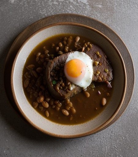Meat Cholent recipe image