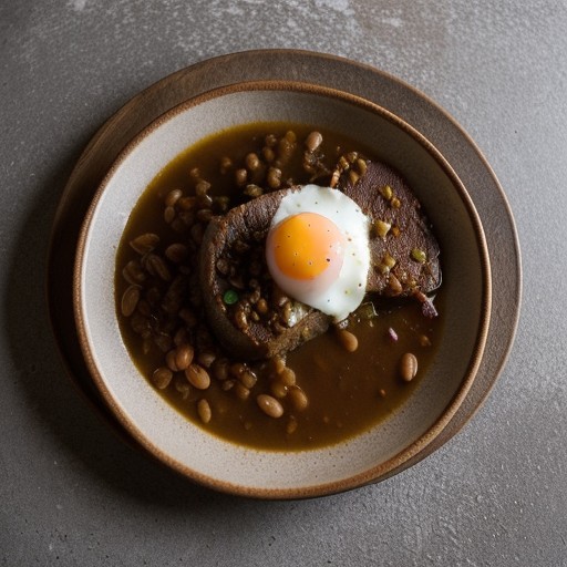 Meat Cholent recipe image