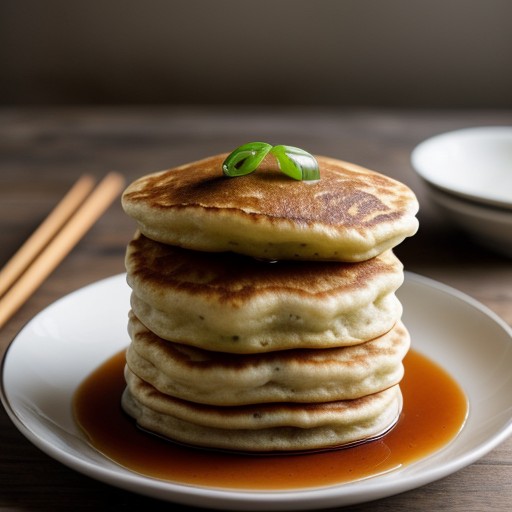 Meat Filled Oriental Pancakes recipe image