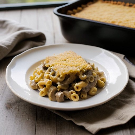 Meat & Macaroni Casserole recipe image