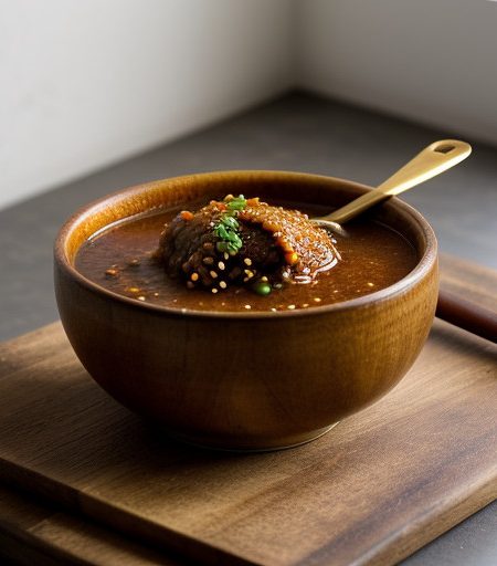 Meat Sauce for Vegetables (Korean Chang recipe image