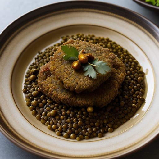 Meat With Lentils recipe image