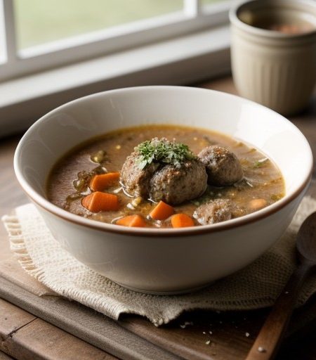 Meatball Soup recipe image