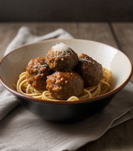 Meatballs & Spaghetti Sauce recipe image