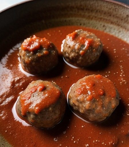 Meatballs in Chili Sauce recipe image
