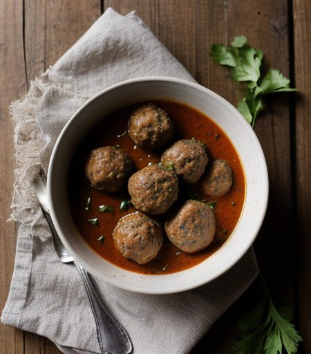 Meatballs in Dijon Sauce recipe image