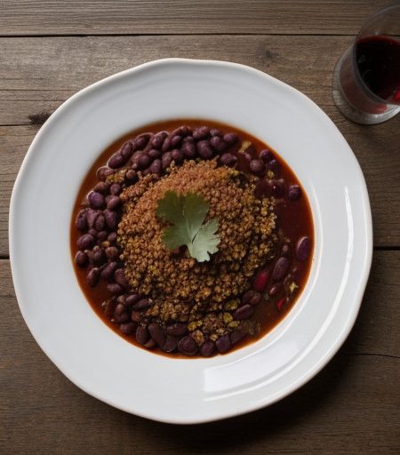 Meatless Chili With Corn Chips recipe image