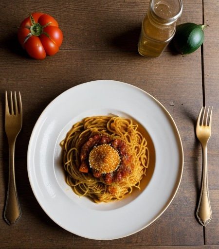 Meatless Spaghetti recipe image