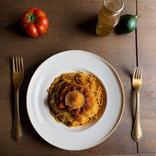 Meatless Spaghetti recipe image