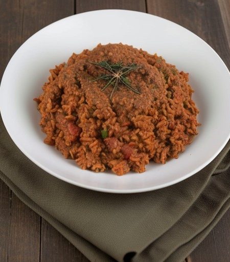 Meaty Spanish Rice # recipe image