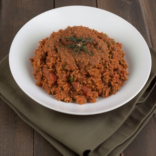 Meaty Spanish Rice # recipe image
