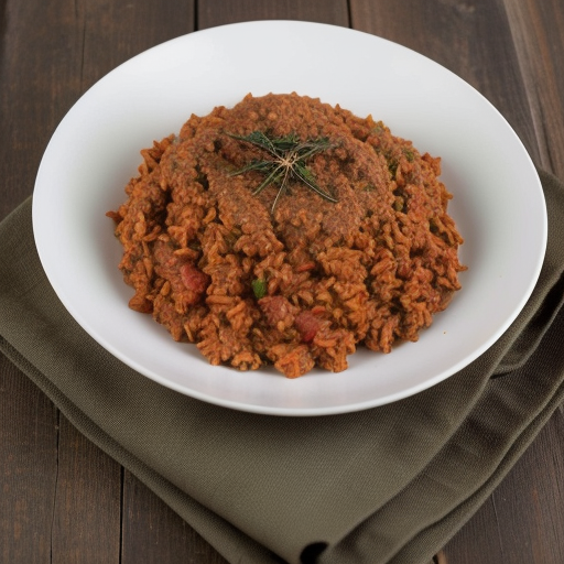 Meaty Spanish Rice # recipe image