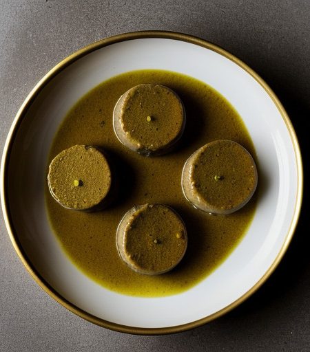 Medallions of Veal With Pistachio Butter Sauce recipe image