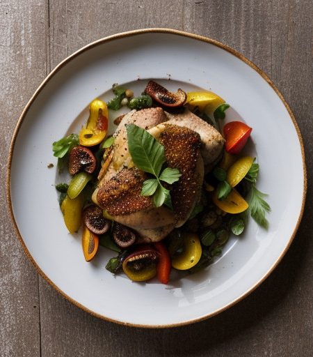 Mediterranean Chicken & Figs recipe image