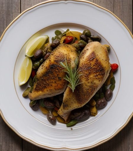 Mediterranean Chicken a La Audrey recipe image
